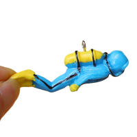Adornos Para Acuario Mini Personas Plantas Piedras Decoraciones De Tortuga Colores Fluorescentes Para Tanque De Peces Resina Sintética - details 7