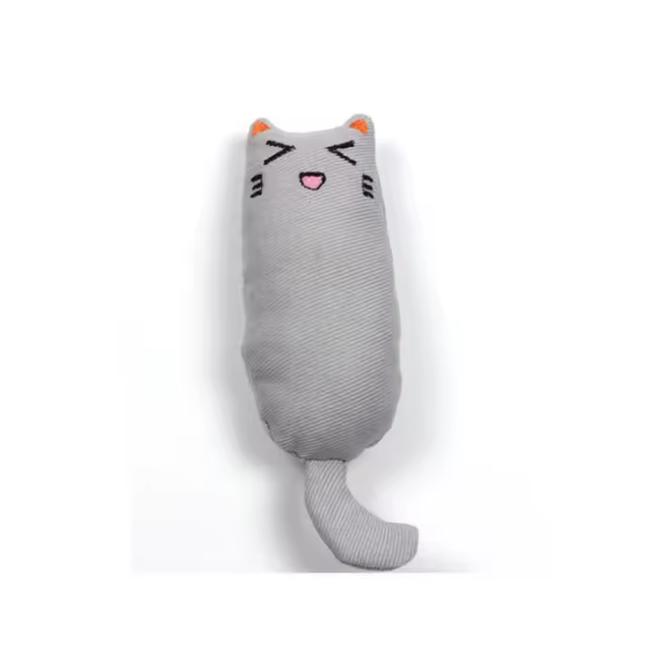 Juguete De Hierba Para Gatos Almohada De Gato De Peluche Para Morder Y Jugar Accesorios Para Mascotas Juguetes Para Gatos Pequeños - 1