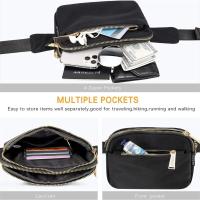 Bolsa De Cintura Para Mujer Moda Con Correa Ajustable Y Estuche Para Pecho De Nylon Unisex Para Viajes Y Ocio Al Aire Libre - details 3