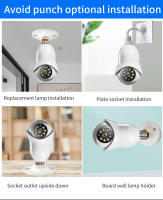 FGNS Cámara 2.4GHz Y 5G WiFi Bombilla, Camara de Bombilla Vigilancia WiFi Interior  360 Grados IP Camaras 1080P, Visión nocturna Inteligente en Colo, Audio Bidireccional,Control Remoto,Detección de Humano,Visión nocturna por infrarrojos - details 1