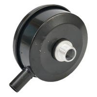 Accesorios Para Bomba De Filtro Pieza De Repuesto Para Compresor De Aire Silenciador Metálico Negro 20mm Set Práctico - details 21