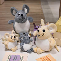Peluche De Ratón Simulado Suave 16/37cm Muñeco De Peluche Animal Para Niños Decoración Regalo De Peluche Mascota De Tela COTON Ratoncillo De Peluche Unisex - details 5