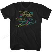 Camiseta Back to the Future Para Hombres Y Mujeres Estampado Gráfico Moda Hip Hop Ropa De Calle Manga Corta Talla Grande Unisex - details 12