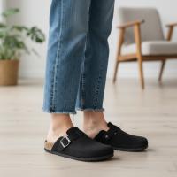 Calzados sorais, zueco casuales para mujeres, suela antideslizantes para mujeres,con interior de calidad y comodas,moda de europea y estilo muy lindo para invierno,entrega estimada 1-3 dias laborable (Península) - details 3