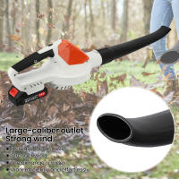 Soplador de hojas inalámbrico eléctrico  con 2baterías  , 5 velocidades ajustables, 21V, para jardín, cuidado del césped, patio, jardín, para soplar hojas, nieve y polvo - details 4