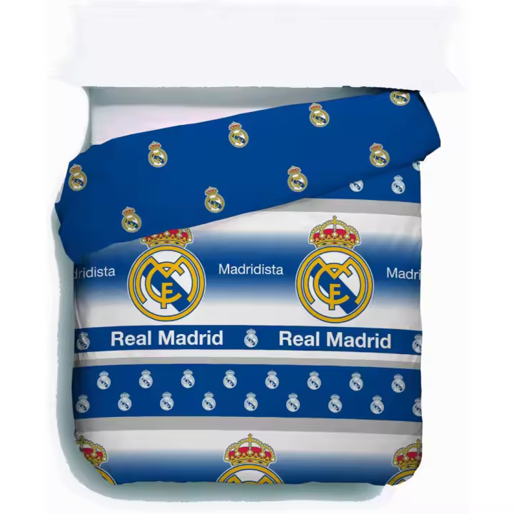 Edredón Digital Real Madrid Blanco y Azul Para Cama 180 79685 - 1