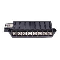 Soporte De Caja De Fusibles Para Coche Y Barco Con Bloque De Fusible De 8 Caminos Y Indicador De Advertencia 12V~24V Panel De Distribución De Energía - details 3