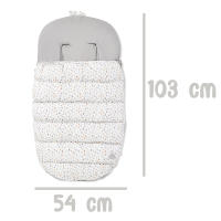 Mayoral Saco de Silla Estampado Universal para Bebé, impermeable  54x103cm - details 1