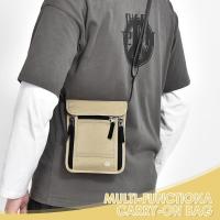 Cartera de viaje con porta pasaporte, billetera para el cuello, bolsa de viaje con bloqueo RFID, bolsa de viaje antirrobo, organizador de documentos de viaje, accesorios de viaje esenciales para mayor seguridad para hombres y mujeres - details 4