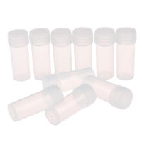 100Pcs Tubos De Prueba De Plástico De 5ml Con Tapa Para Suministros De Química Escolar - details 12