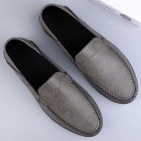 Zapatos Casuales Para Hombre De Cuero Legítimo Lujo Italiano Mocasines Hechos a Mano Transpirables Botines Slip-On Talla Grande - details 22