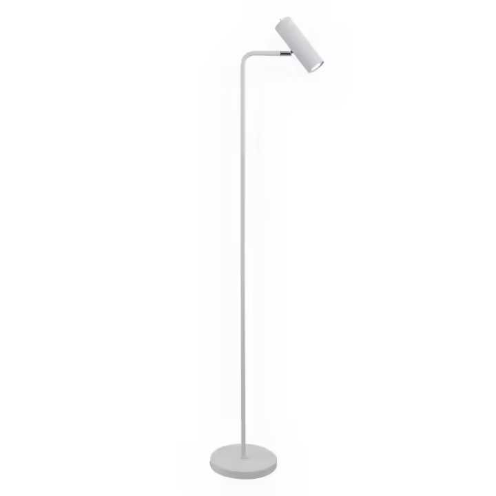 Lúzete - Lámpara De Pie Acero Pintado Blanco Adara No Alta Tensión 220v/230v - 1