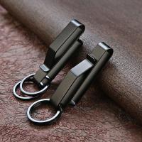 Gancho De Cinturón De Acero Inoxidable Para Llaves De Coche Clip De Llave Molle Herramientas De Exterior Correa De Bolsa - details 11