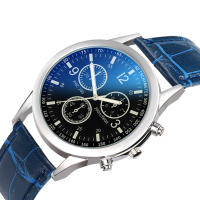Reloj De Lujo De Cuarzo Con Dial De Acero Inoxidable Reloj Casual De Pulsera Material De Correa De Cuero Estilo Fashion & Casual - details 23