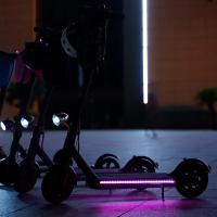 Luz De Seguridad Para Patinete LED Impermeable En Varias Colores Para Xiaomi M365 1s pro Pro2 MI3 Patinete Eléctrico Con Bandeja De Iluminación Flashlight - details 2