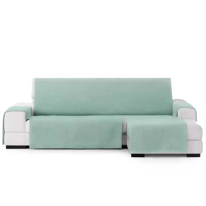 Vipalia - Protector Cubre Sofá Funda de Sofa Chaise Longue 240 Adaptable modelo Brisa Liso - 1
