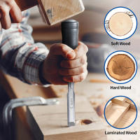 Taladro De Madera 7.5 Pulgadas Acero De Carbono MN65 Con Punta Para Martillo Y Mango Antideslizante Herramientas De Carpintería Para Trabajos Con Madera - details 2