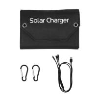 Cargador Solar Portátil De Panel Plegable 60W/80W/100W Con USB 5V Para Camping Y Senderismo Batería De Almacenamiento Con Cable - details 24