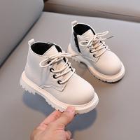 Botas De Otoño Para Niños Y Niñas Con Diseño De Cordones Y Cierre De Cremallera Antideslizantes Cómodas Y Estilosas Para Niños Y Niñas - details 2
