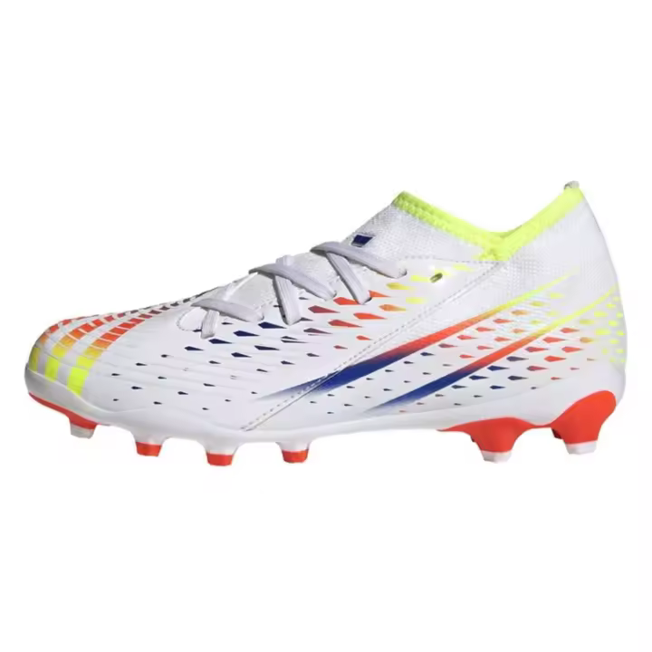 Botas de Futbol Adidas Predator Edge.3 Mg para niños en color blanco - 1