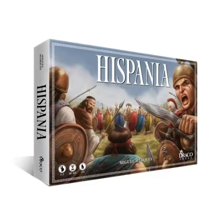 JUEGO DE MESA HISPANIA MIGUEL MARQUÉS DRACO IDEAS NUEVO PRECINTADO - 1