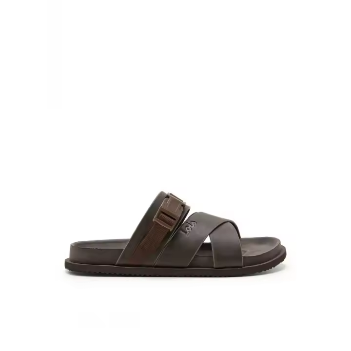 LOIS 86092 023 Sandalias hombre 32450 24V SANDALIA PALA CRUZADA MARRON - 1