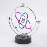 Una variedad de Péndulo Cuadrados de Newton, Regalos Creativos para estudiantes, ininstrument de movimiento perpetuo, Bola de colisión, Péndulo de Newton, Adornos para decoración del Hogar - details 2