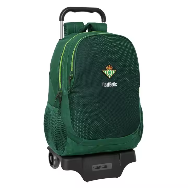 Mochilas 665+Carro 905 Resistente Agua Real Betis Balompie 30x14x43cm - 1