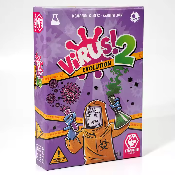 Pack Juego de Cartas Virus 1 + Expansión Virus 2 Evolution - Español - 1