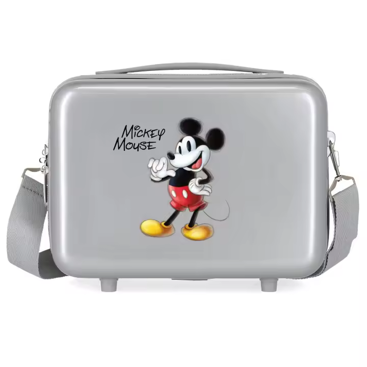 Disney Mickey Neceser De Viaje ABS Joyful Gris - 1