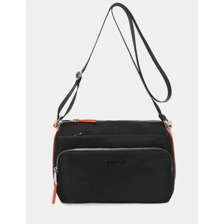 BINNARI Bolso Bandolera BINNARI Mujer Negro  (Mod: 20592) - 1