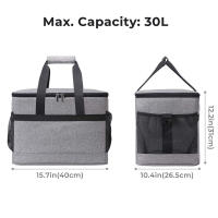 Bolsa Térmica de gran capacidad, apta para Usos Múltiples, picnic, camping, etc., Bolsa Térmica para refrescos de Playa. - details 0