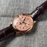 Reloj Mecánico Automático Para Hombre 42mm Acero Inoxidable 316L Con Indicador Día/noche Calendario Completo Date Día Mes Año Resistente Al Agua - details 14