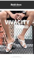 Nuevos Pantuflas Para Hombre Verano 2024 Antideslizantes Casual Trendy Para Interior Y Playa Material Superior PVC - details 9