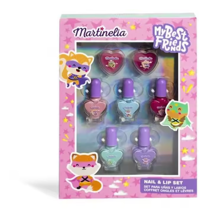 Set de Belleza Infantil Uñas & Labios My Best Friends Martinelia 12033 AQUARIUS - 1