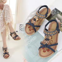 Sandalias Mujer,Verano,Plana,Comodas,Bohemio,Casual,Adecuado para ir de compras y pasear en verano. - details 6