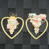 Marcador De Libro Anime Hello Kitty Lindo Y Coleccionable De Metal Suministros Escolares Accesorio Para Amantes De Los Libros - details 0
