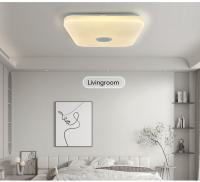Lámpara Techo Inteligente RGB 36W Cuadrada LED Con Altavoz Y Control Remoto TUYA Bluetooth WIFI Para Decoración De Hogar Dormitorio Sala De Estar - details 18
