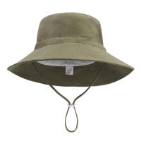 Sombrero De Verano Para Niños Y Niñas Con Gran Sombrilla Transpirable Y Suave Para Exterior UV Protección Para Pescar Y Playa - details 13