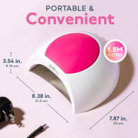YIKOOLIN Lámpara LED UV Para Uñas 48W Secador Profesional De Polvo De Gel Con 4 Tiempos Y Sensor Automático Para Uso En Hogar Y Salon - details 8