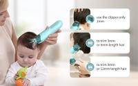 Cortadora De Pelo Para Bebés Profesional Con Vacío Cortadora Eléctrica Recargable Para Niños Kit De Corte De Pelo Sin Cable - details 8