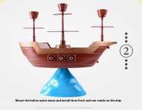 Juego De Tablero Interactivo Para Niños Penguin Pirate Ship Divertido Y Estimulante Juego De Parentezco Educativo Y Casual - details 8