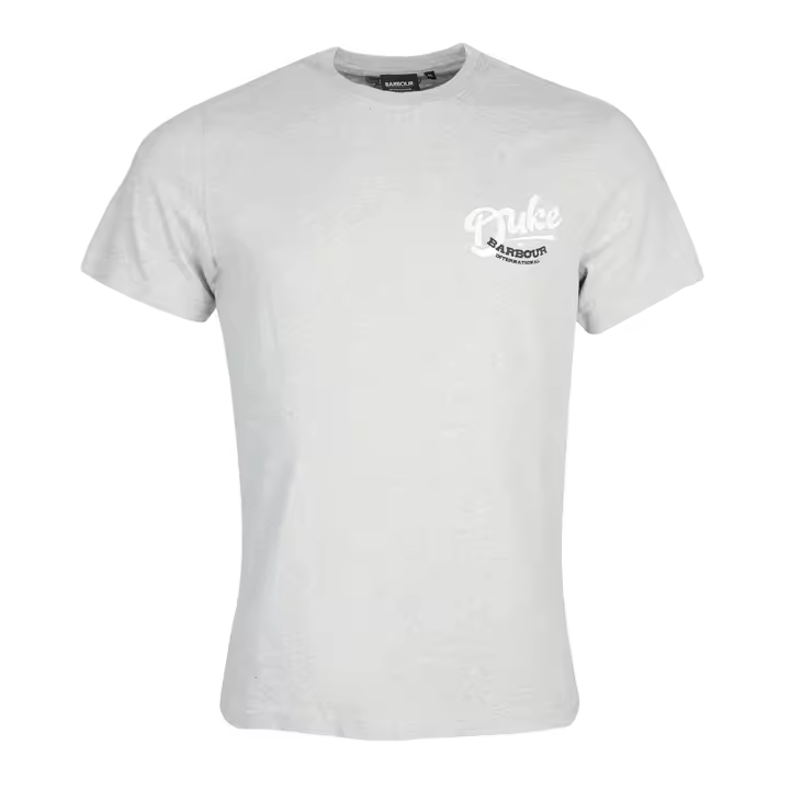 Barbour International Legacy Duke T-Shirt Grey Marl - 1