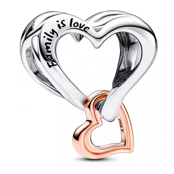 Pandora - Charm Corazón Infinito en Filigrana en Dos Tonos 782642C00 - 1