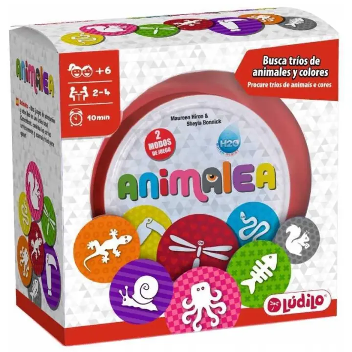 Juego de Cartas Animalea Ludilo - Concentración Memoria - 1