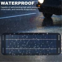Kit De Panel Solar 12V IP65 Impermeable Cargador De Batería De Coche Eficiente Y Portátil Para Trickle Charging - details 2