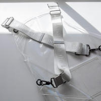 Delantal De Plástico Transparente Para Hombres Y Mujeres Resistente Al Agua Y a Las Sales Impermeable Para Peluquero Permanente Cabello Dye Fashion - details 5