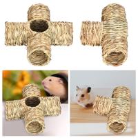 Túnel De Hierba Para Hamster Juguete De Juglaría Para Mascotas Rascacielos De Paja Duradero Para Conejos Cochinillos Ratones Chinchillas Erizos Surtido De Colores - details 4
