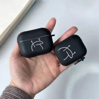 Funda Estilizada Para Airpods Negra Y Transparente Compatible Con Airpods 4 3 2 Y pro Cubierta Para Hombres Regalo Para Novio - details 10