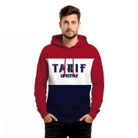 SUDADERA TARIF Hombre, sudadera de moda paseo, sudadera con capucha, cómoda y de abrigo, disponible en 3 colores - details 1